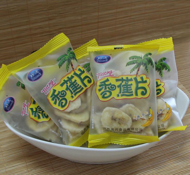 好迪休閑零食 菲律賓原產香蕉片，小包裝，大滿足